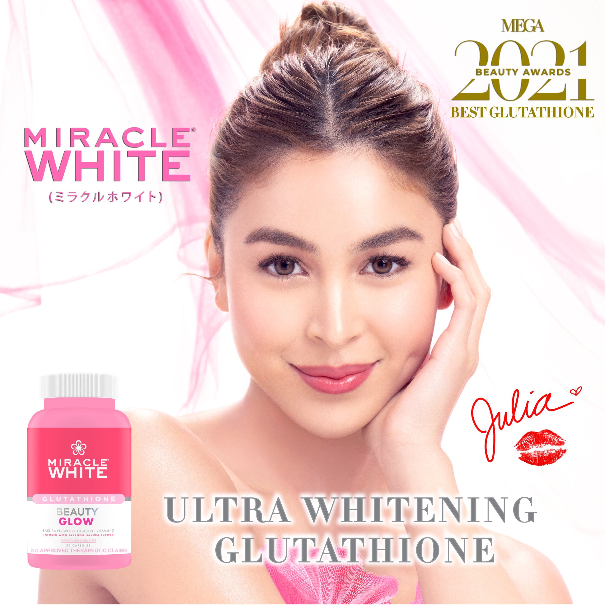 Julia x Miracle White SELFLOVE KIT  (SAVE  167)