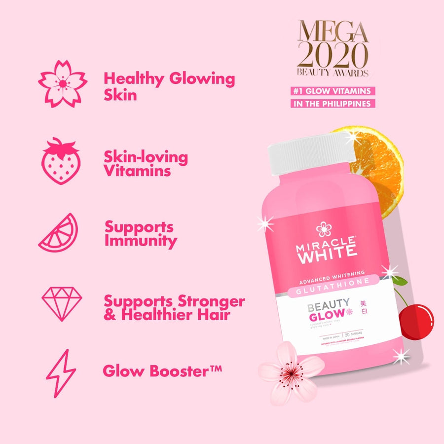 Miracle White GLOW VITAMINS Miracle White Miracle White GLOW VITAMINS Miracle White
